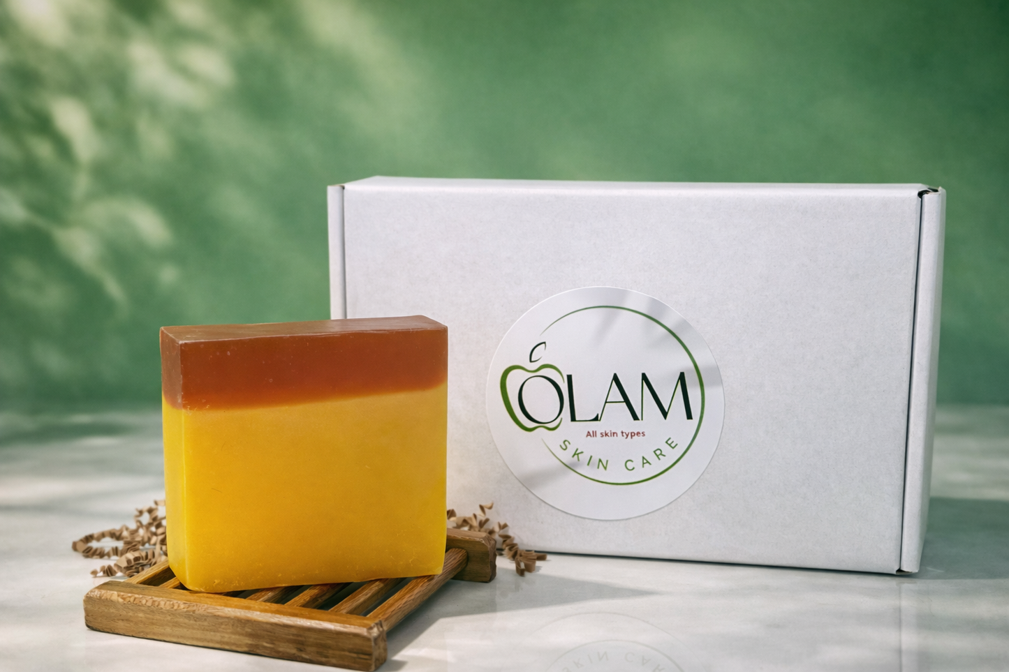Turmeric soap